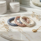 Slim Silk Scrunchies